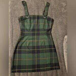 FOREVER 21 Christmas dress green for women size M